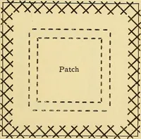 An illustration from A text-book of needlework, knitting and cutting out : with methods of teaching (1893)