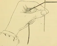 An illustration from A text-book of needlework, knitting and cutting out : with methods of teaching (1893)