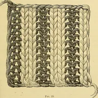 An illustration from A text-book of needlework, knitting and cutting out : with methods of teaching (1893)