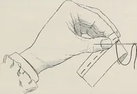 An illustration from A text-book of needlework, knitting, and cutting out : with methods of teaching (1893)