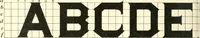 An illustration from A textbook on lettering and sign painting (1902)
