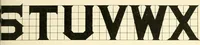 An illustration from A textbook on lettering and sign painting (1902)