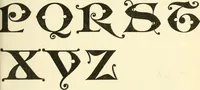 An illustration from A textbook on lettering and sign painting (1902)