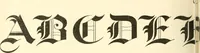 An illustration from A textbook on lettering and sign painting (1902)