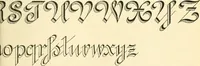 An illustration from A textbook on lettering and sign painting (1902)