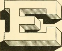 An illustration from A textbook on lettering and sign painting (1902)