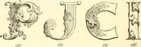 An illustration from A textbook on lettering and sign painting (1902)