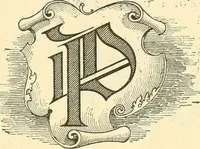 An illustration from A textbook on lettering and sign painting (1902)