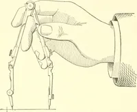 An illustration from A textbook on lettering and sign painting (1902)