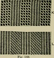 Picture 190 of 413 from Textile design and colour; elementary weaves and figured fabrics (1921), leaf 185