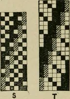 An illustration from Textile design and colour; elementary weaves and figured fabrics (1921)