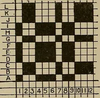 An illustration from Textile design; a working manual of approved practice in all details of the art of designing the various kinds of textile fabrics, together with practical applications of the principles of textile coloring and systematic methods of cost finding (1909)