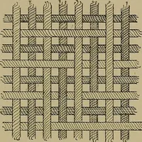 An illustration from Textile design; a working manual of approved practice in all details of the art of designing the various kinds of textile fabrics, together with practical applications of the principles of textile coloring and systematic methods of cost finding (1909)
