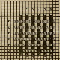 An illustration from Textile design; a working manual of approved practice in all details of the art of designing the various kinds of textile fabrics, together with practical applications of the principles of textile coloring and systematic methods of cost finding (1909)