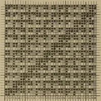 An illustration from Textile design; a working manual of approved practice in all details of the art of designing the various kinds of textile fabrics, together with practical applications of the principles of textile coloring and systematic methods of cost finding (1909)