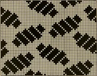 An illustration from Textile design; a working manual of approved practice in all details of the art of designing the various kinds of textile fabrics, together with practical applications of the principles of textile coloring and systematic methods of cost finding (1909)