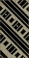 An illustration from Textile design; a working manual of approved practice in all details of the art of designing the various kinds of textile fabrics, together with practical applications of the principles of textile coloring and systematic methods of cost finding (1909)