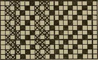 An illustration from Textile design; a working manual of approved practice in all details of the art of designing the various kinds of textile fabrics, together with practical applications of the principles of textile coloring and systematic methods of cost finding (1909)