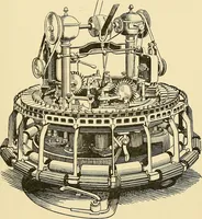 Picture 37 of 70 from The textile industries : a practical guide to fibres, yarns & fabrics in every branch of textile manufacture, including preparation of fibres, spinning, doubling, designing, weaving, bleaching, printing, dyeing and finishing (1910), leaf 138