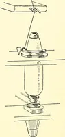 An illustration from The textile industries : a practical guide to fibres, yarns & fabrics in every branch of textile manufacture, including preparation of fibres, spinning, doubling, designing, weaving, bleaching, printing, dyeing and finishing (1910)