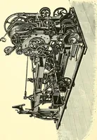 An illustration from The textile industries : a practical guide to fibres, yarns & fabrics in every branch of textile manufacture, including preparation of fibres, spinning, doubling, designing, weaving, bleaching, printing, dyeing and finishing (1910)