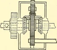 An illustration from The textile industries : a practical guide to fibres, yarns & fabrics in every branch of textile manufacture, including preparation of fibres, spinning, doubling, designing, weaving, bleaching, printing, dyeing and finishing (1910)