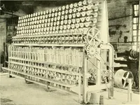 An illustration from The textile industries : a practical guide to fibres, yarns & fabrics in every branch of textile manufacture, including preparation of fibres, spinning, doubling, designing, weaving, bleaching, printing, dyeing and finishing (1910)
