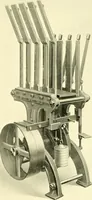 An illustration from The textile industries : a practical guide to fibres, yarns & fabrics in every branch of textile manufacture, including preparation of fibres, spinning, doubling, designing, weaving, bleaching, printing, dyeing and finishing (1910)