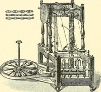 An illustration from The textile industries : a practical guide to fibres, yarns & fabrics in every branch of textile manufacture, including preparation of fibres, spinning, doubling, designing, weaving, bleaching, printing, dyeing and finishing (1910)