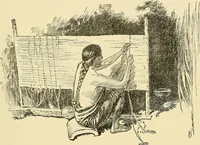 An illustration from The textile industries : a practical guide to fibres, yarns & fabrics in every branch of textile manufacture, including preparation of fibres, spinning, doubling, designing, weaving, bleaching, printing, dyeing and finishing (1910)