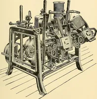 An illustration from The textile industries : a practical guide to fibres, yarns & fabrics in every branch of textile manufacture, including preparation of fibres, spinning, doubling, designing, weaving, bleaching, printing, dyeing and finishing (1910)