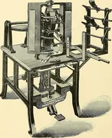 An illustration from The textile industries : a practical guide to fibres, yarns & fabrics in every branch of textile manufacture, including preparation of fibres, spinning, doubling, designing, weaving, bleaching, printing, dyeing and finishing (1910)