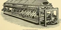 An illustration from The textile industries : a practical guide to fibres, yarns & fabrics in every branch of textile manufacture, including preparation of fibres, spinning, doubling, designing, weaving, bleaching, printing, dyeing and finishing (1910)