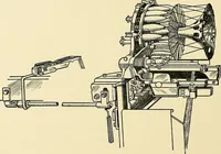An illustration from The textile industries : a practical guide to fibres, yarns & fabrics in every branch of textile manufacture, including preparation of fibres, spinning, doubling, designing, weaving, bleaching, printing, dyeing and finishing (1910)