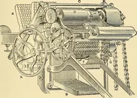 An illustration from The textile industries : a practical guide to fibres, yarns & fabrics in every branch of textile manufacture, including preparation of fibres, spinning, doubling, designing, weaving, bleaching, printing, dyeing and finishing (1910)
