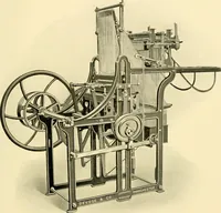 An illustration from The textile industries : a practical guide to fibres, yarns & fabrics in every branch of textile manufacture, including preparation of fibres, spinning, doubling, designing, weaving, bleaching, printing, dyeing and finishing (1910)