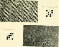 An illustration from The textile industries : a practical guide to fibres, yarns & fabrics in every branch of textile manufacture, including preparation of fibres, spinning, doubling, designing, weaving, bleaching, printing, dyeing and finishing (1910)