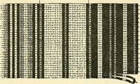 An illustration from The textile industries : a practical guide to fibres, yarns & fabrics in every branch of textile manufacture, including preparation of fibres, spinning, doubling, designing, weaving, bleaching, printing, dyeing and finishing (1910)