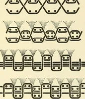 An illustration from The textile industries : a practical guide to fibres, yarns & fabrics in every branch of textile manufacture, including preparation of fibres, spinning, doubling, designing, weaving, bleaching, printing, dyeing and finishing (1910)