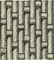 An illustration from The textile industries : a practical guide to fibres, yarns & fabrics in every branch of textile manufacture, including preparation of fibres, spinning, doubling, designing, weaving, bleaching, printing, dyeing and finishing (1910)