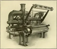 An illustration from The textile industries : a practical guide to fibres, yarns & fabrics in every branch of textile manufacture, including preparation of fibres, spinning, doubling, designing, weaving, bleaching, printing, dyeing and finishing (1910)