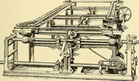 An illustration from The textile industries : a practical guide to fibres, yarns & fabrics in every branch of textile manufacture, including preparation of fibres, spinning, doubling, designing, weaving, bleaching, printing, dyeing and finishing (1910)