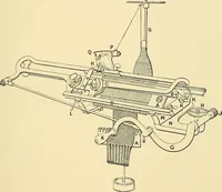 An illustration from The textile industries : a practical guide to fibres, yarns & fabrics in every branch of textile manufacture, including preparation of fibres, spinning, doubling, designing, weaving, bleaching, printing, dyeing and finishing (1910)