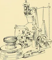 An illustration from The textile industries : a practical guide to fibres, yarns & fabrics in every branch of textile manufacture, including preparation of fibres, spinning, doubling, designing, weaving, bleaching, printing, dyeing and finishing (1910)