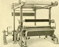 An illustration from The textile industries : a practical guide to fibres, yarns & fabrics in every branch of textile manufacture, including preparation of fibres, spinning, doubling, designing, weaving, bleaching, printing, dyeing and finishing (1910)