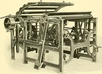 An illustration from The textile industries : a practical guide to fibres, yarns & fabrics in every branch of textile manufacture, including preparation of fibres, spinning, doubling, designing, weaving, bleaching, printing, dyeing and finishing (1910)