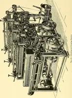 An illustration from The textile industries : a practical guide to fibres, yarns & fabrics in every branch of textile manufacture, including preparation of fibres, spinning, doubling, designing, weaving, bleaching, printing, dyeing and finishing (1910)