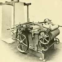 An illustration from The textile industries : a practical guide to fibres, yarns & fabrics in every branch of textile manufacture, including preparation of fibres, spinning, doubling, designing, weaving, bleaching, printing, dyeing and finishing (1910)