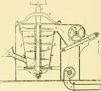 An illustration from Textile raw materials and their conversion into yarns : (the study of the raw materials and the technology of the spinning process) a text-book for textile, trade and higher technical schools, as also for self-instruction ; based upon the ordinary syllabus and curriculum of the Imperial and Royal Austrian weaving schools (1901)