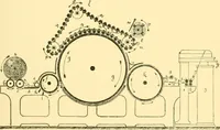 An illustration from Textile raw materials and their conversion into yarns : (the study of the raw materials and the technology of the spinning process) a text-book for textile, trade and higher technical schools, as also for self-instruction ; based upon the ordinary syllabus and curriculum of the Imperial and Royal Austrian weaving schools (1901)